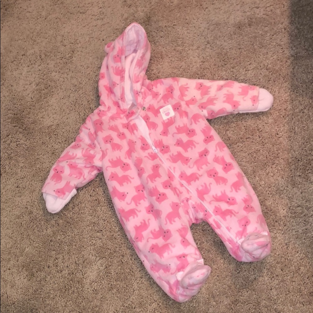 3 month Pink Jumpsuit